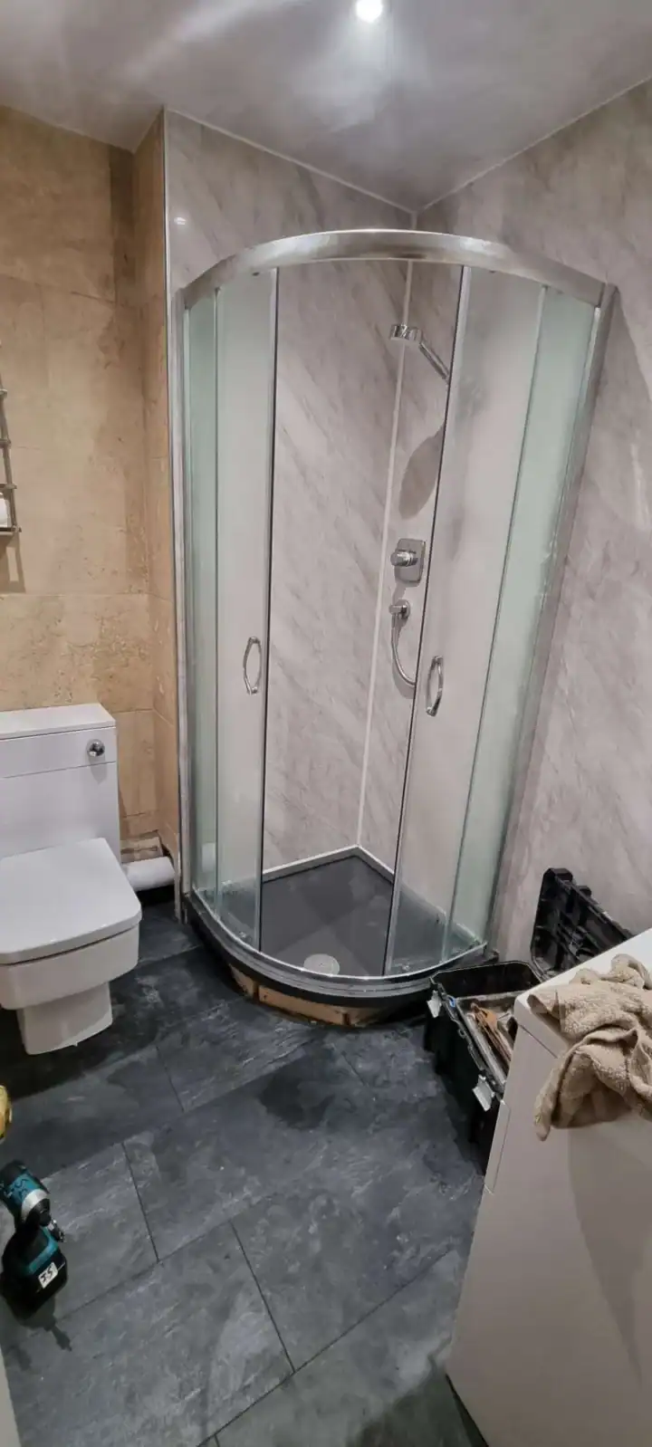 Ensuite Refurbishment New Shower And Vanity Unit 04
